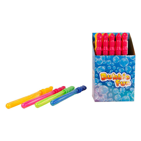Palo de soplado de burbujas Sun fun 120ml 37cm, 24 uds.