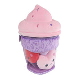 Peluche helado de peluche Van Manen con corazones - Juguete de 25 cm.