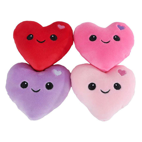 Peluche helado de peluche Van Manen con corazones - Menú esponjoso juguetes de 36 cm.