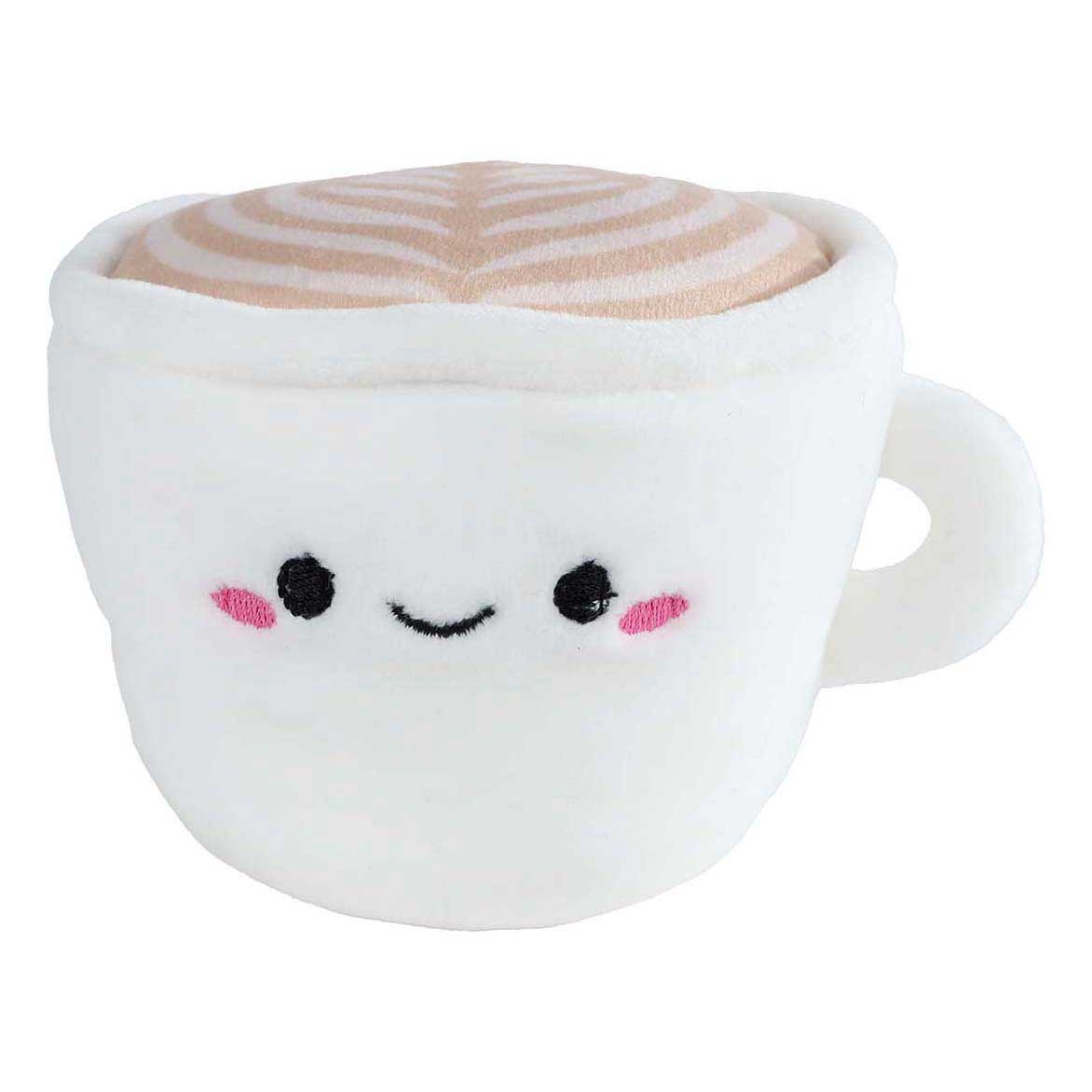 Peluche de Van Manen, bebida esponjosa, menú, peluche.