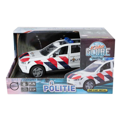 Coche de policía globo terráqueo para niños volvo ex90
