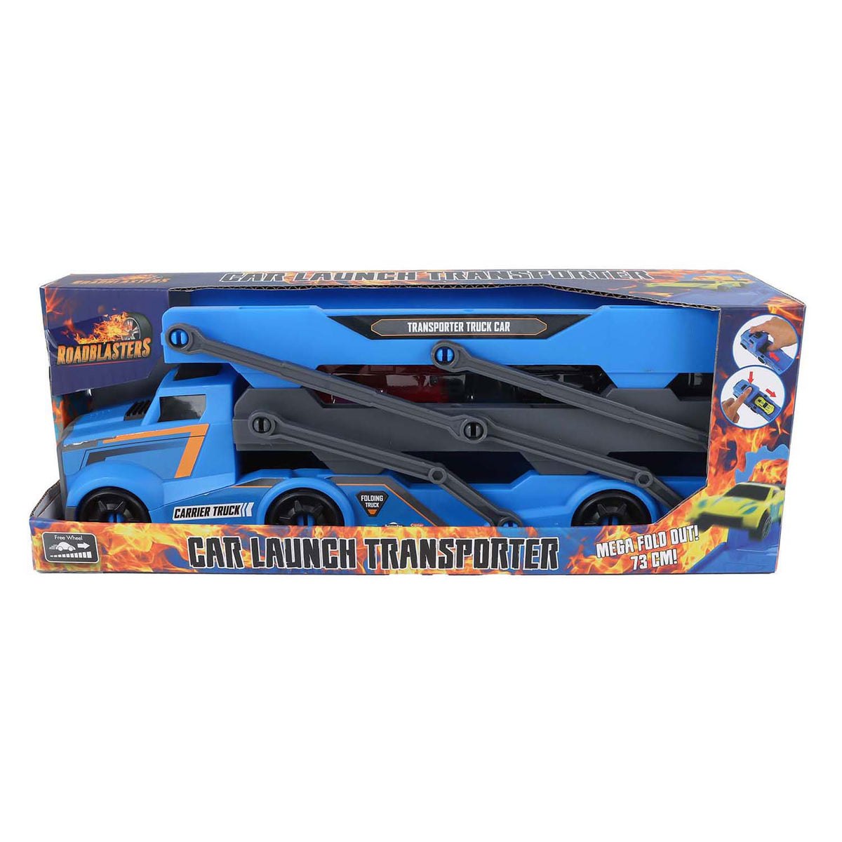 Camión Roadblasters con 2 coches - función de lanzamiento