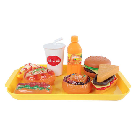 Set de juego de mini menú de comida rápida