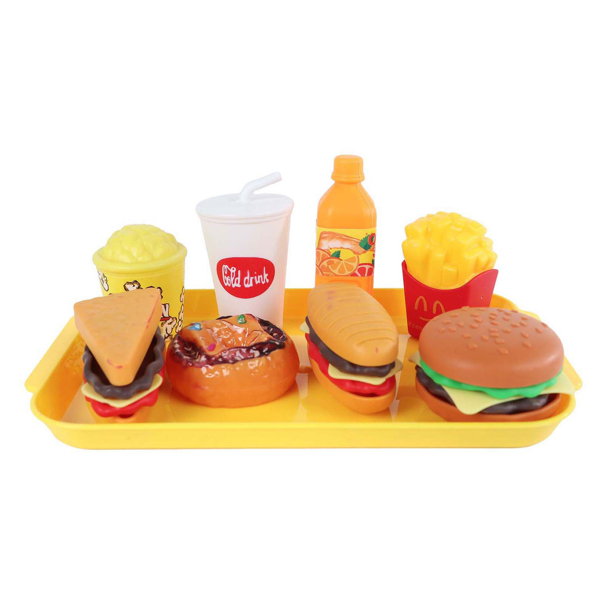Set de juego de mini menú de comida rápida