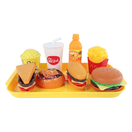 Set de juego de mini menú de comida rápida