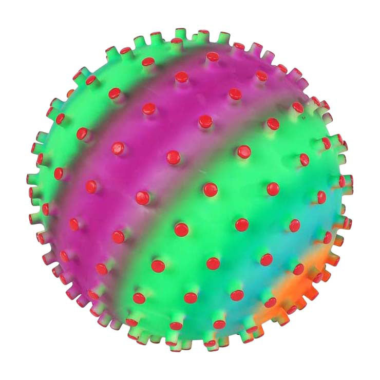 Sun fun bola espinillas arcoiris 220gr 21cm 4 surtidos