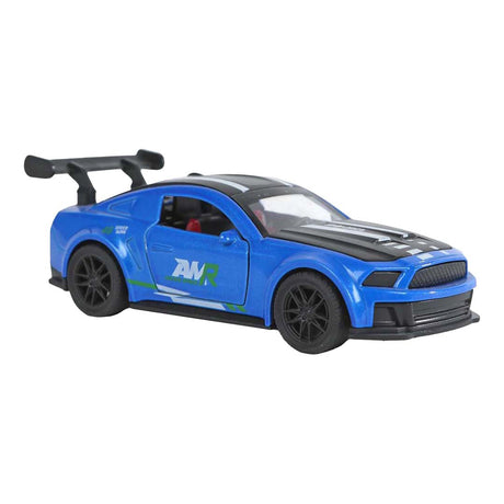 Coche deportivo para 2 juegos fundido a presión con retroceso 11,5 cm 4 surtidos