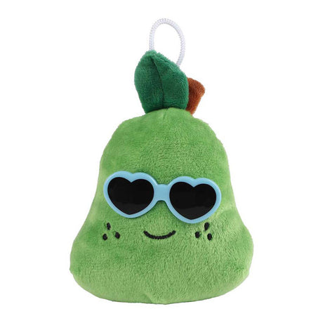 Menú esponjoso peluche fruta con gafas de sol 4culo 6cm