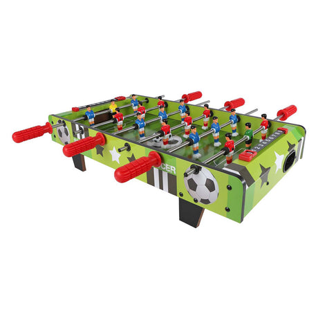 Juega hoy futbolín 9 contra 9 con 2 bolas 59,5x30,5x13,5cm