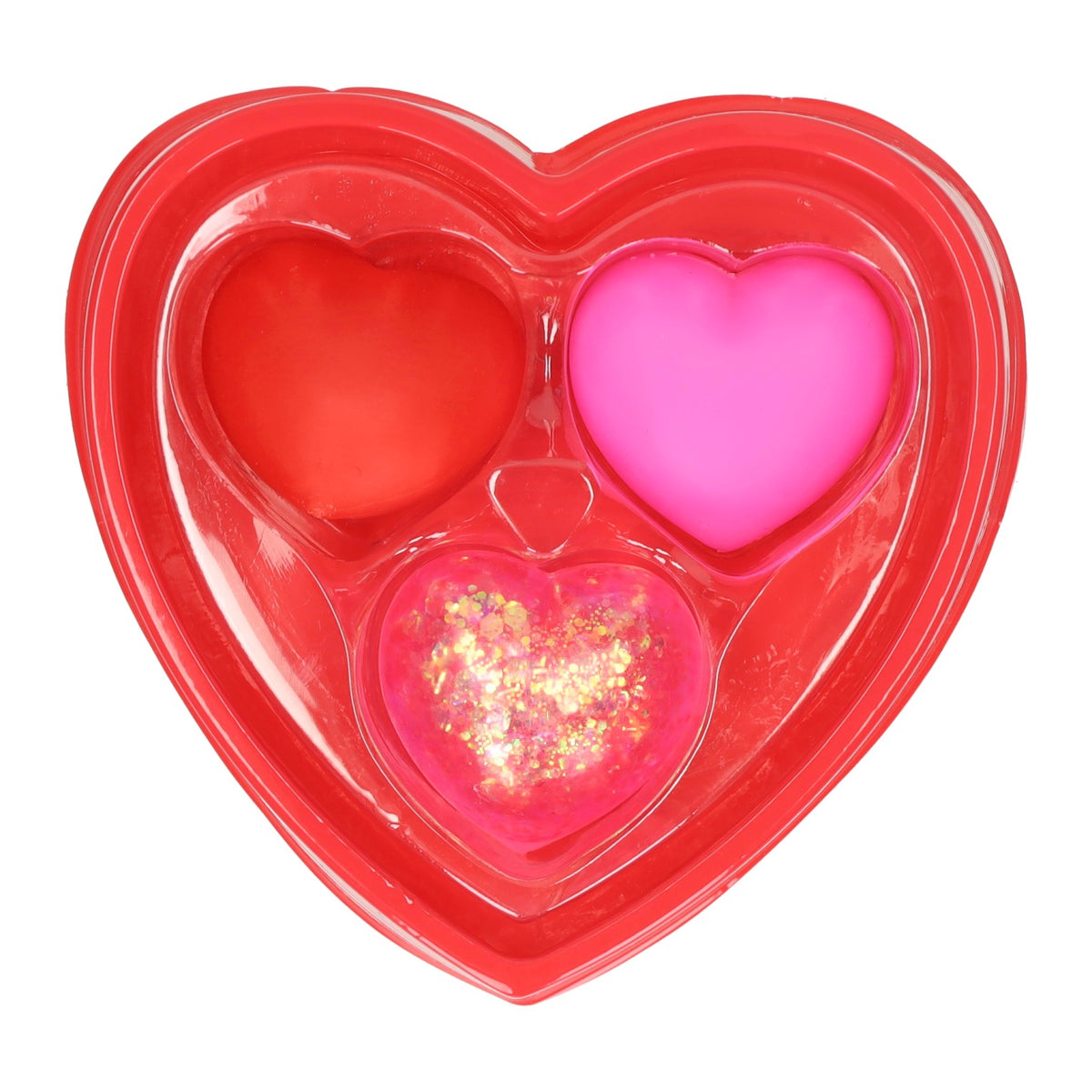 Squishy corazones sensoriales 3 piezas 4cm