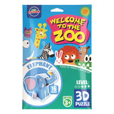 Espuma en 3D rompecabezas animal salvaje