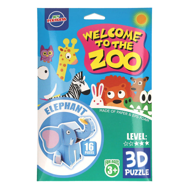 Espuma en 3D rompecabezas animal salvaje