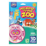 Espuma en 3D rompecabezas animal salvaje