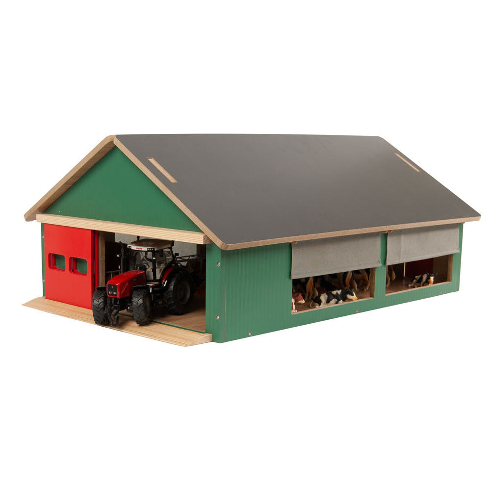 Kids Globe Stable con Windbreak Gaas 1:32
