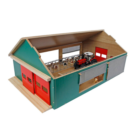 Kids Globe Stable con Windbreak Gaas 1:32