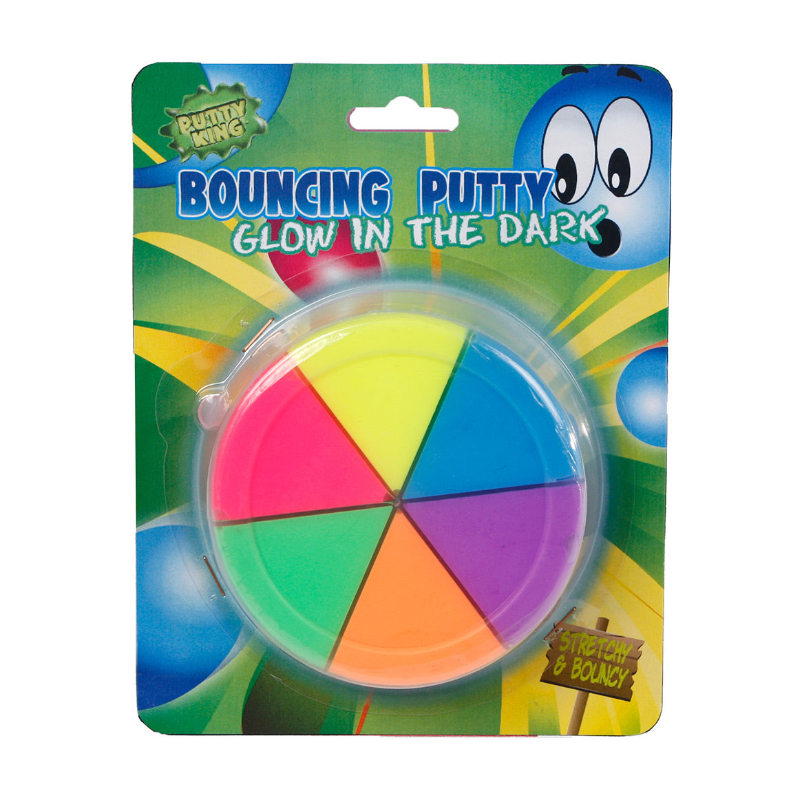 Ty Bounce Pit 6 colores brillan en la oscuridad.