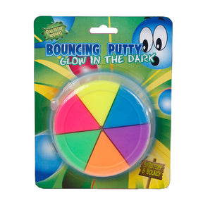 Ty Bounce Pit 6 colores brillan en la oscuridad.