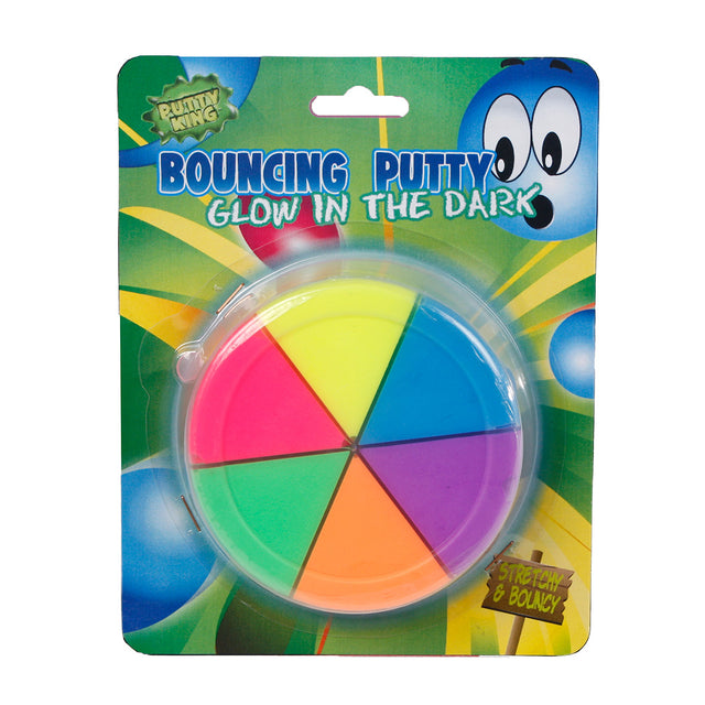 Ty Bounce Pit 6 colores brillan en la oscuridad.