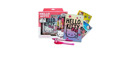 Toi-toys diario hello kitty + bolígrafo mágico con luz