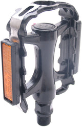 Pedal de borde Conjunto de perfil MTB bajo con negro de aluminio lateral