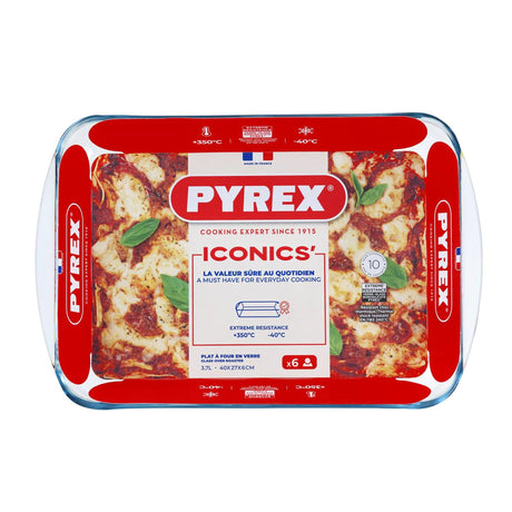 Bol para lasaña Pyrex esencial 40x27 cm 3,7l