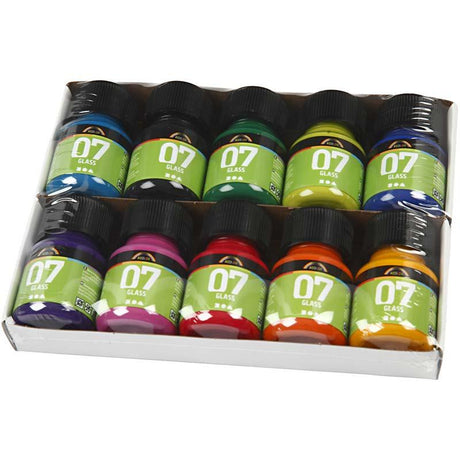A-color https: www.cchobby.nl -vidrio-diversos-colores-10x30-ml-1-doos