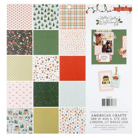 Caja de papel • bloc de papel holly jolly HOLLYDAY