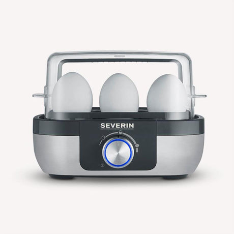 Hervidor de huevos Severin para 6 huevos 420w con inserto para escalfar