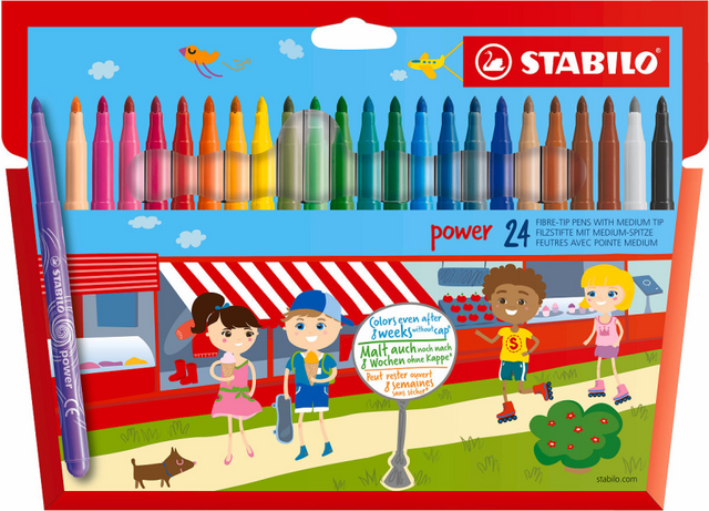 Stabilo Power - FI SENT PEN - SET CON 24 piezas