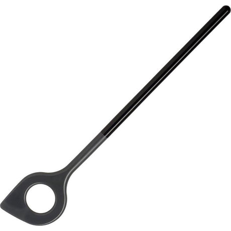 Cuchara para revolver Rosti con agujero optima negra 30cm