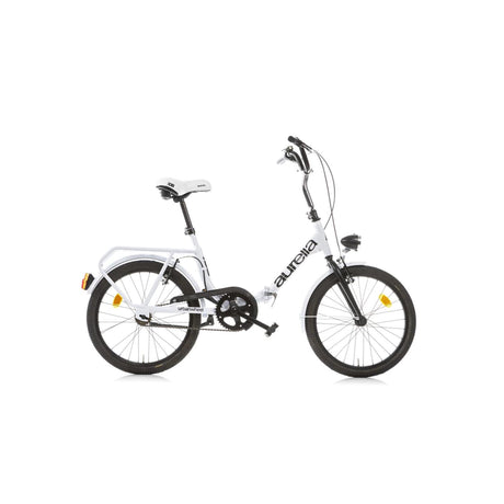 Dino bikes bicicleta plegable aurelia blanca 20 pulgadas