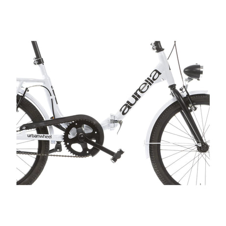 Dino bikes bicicleta plegable aurelia blanca 20 pulgadas