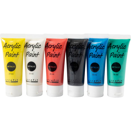 Color A https: www.cchobby.nl pintura-acrílica-metálica-colores-estándar-6x20-ml-1-caja
