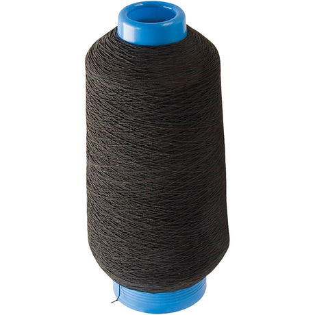 Creativ Company Dun Round Elastiche Yarn Black, 1500m