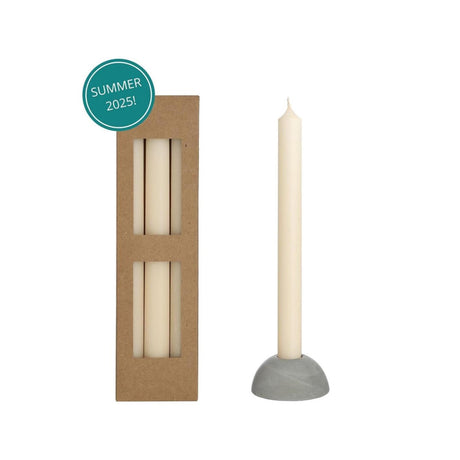 Ideas 4 estaciones cena vela bliss crã¨me juego de 3 piezas ã˜2.2xh25cm
