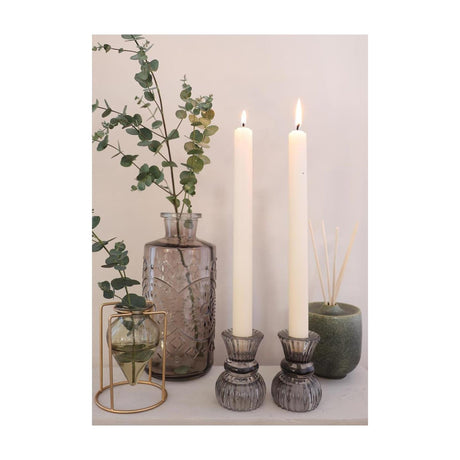 Ideas 4 estaciones cena vela bliss crã¨me juego de 3 piezas ã˜2.2xh25cm