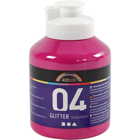 Empresa creativa https: www.cchobby.nl pintura-acrilica-con-brillos-rosa-500-ml-1-botella