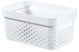 Caja Curve Infinity Dots 4,5l blanca - 100% reciclada