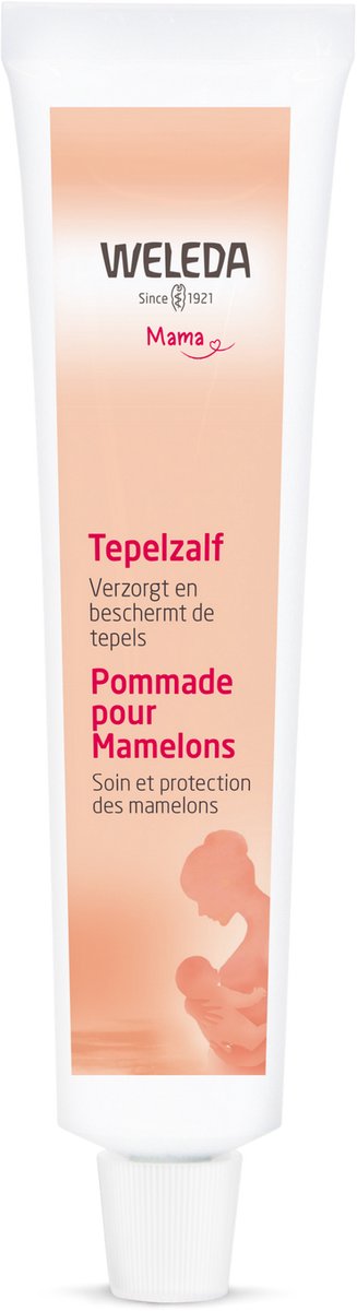 Weleda tepelzalf - verzorgt, verzacht beschermt - tepelkloven 25g