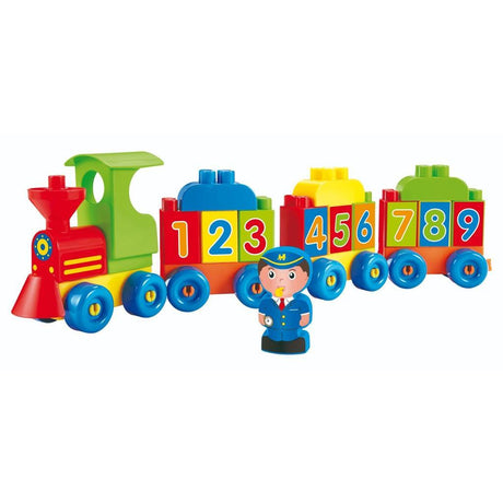Letras y números de locomotora Abrick ecoiffier.