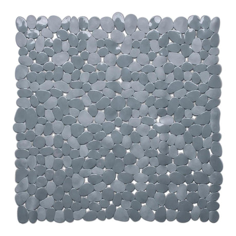 Wicotex alfombra de ducha antideslizante piedras 53x53cm gris