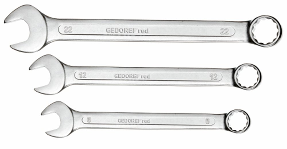 Juego de llaves combinadas Gedore | ancho 6-32 mm | 21 piezas - 3300991