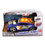 Coche beatspeed con luz y sonido a pilas | 2 piezas