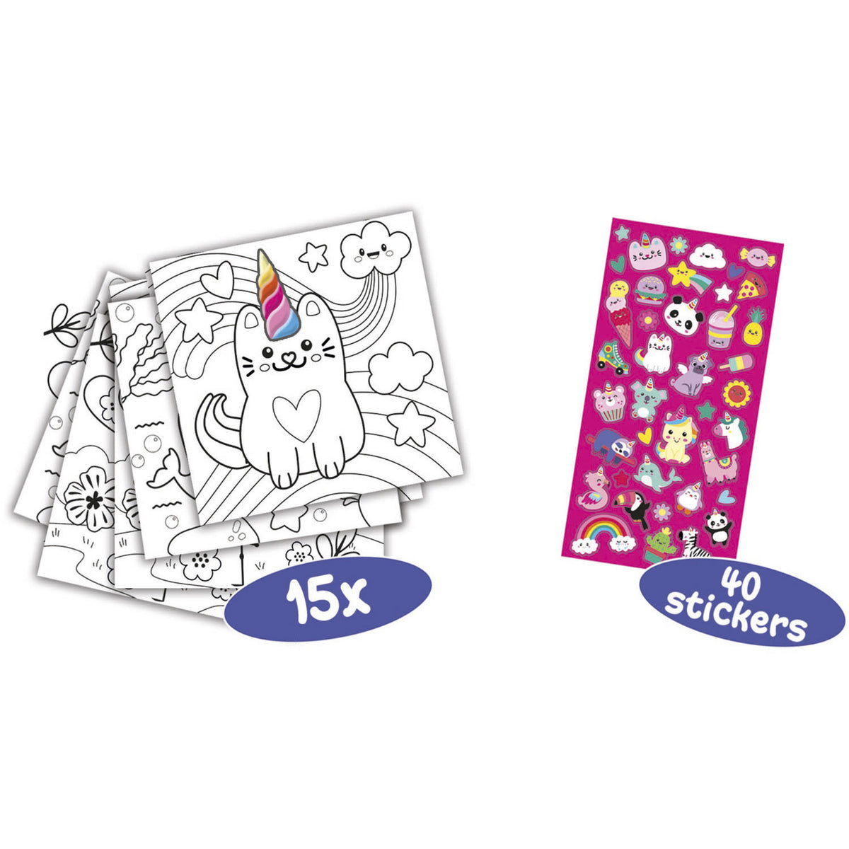 Ses creative ses unicornio libro para colorear