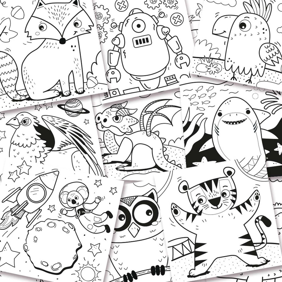 Libro para colorear Ses lentejuelas magicas