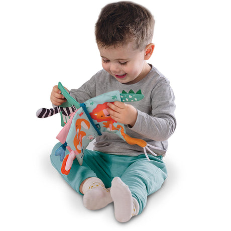 Ses creative ses tinytallents libro sensorial colas de animales suaves