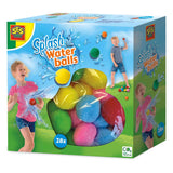 Ses creative ses - bolas de agua para salpicaduras - globos de agua reutilizables - se pueden usar secos y húmedos - colores alegres - 28 bolas por juego - alternativa al globo de agua - juego de verano al aire libre - juguetes para la piscina