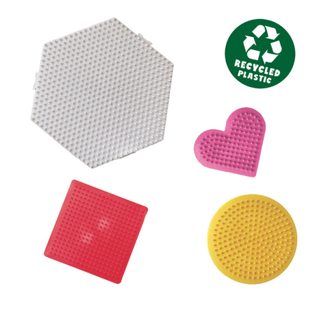Ses creative ses green beedz - estantes de cuentas para planchar, 4 uds.