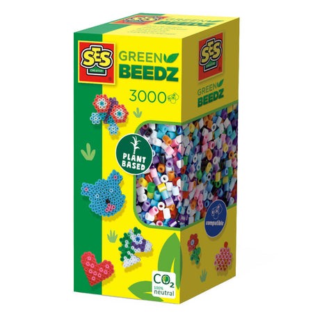 Ses creative ses green beedz - cuentas para planchar mix 3000