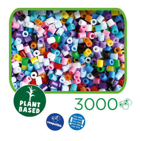 Ses creative ses green beedz - cuentas para planchar mix 3000
